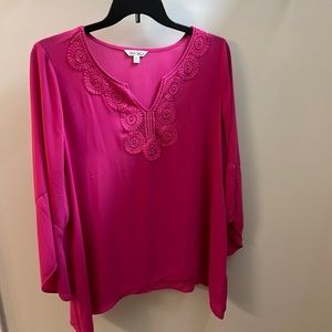 Pioneer Woman XXL Pink blouse